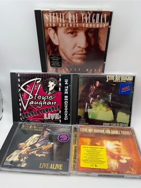 Stevie Ray Vaughan 5 CD Lot Blues Rock Live At Montreux
Alive In The Beginning